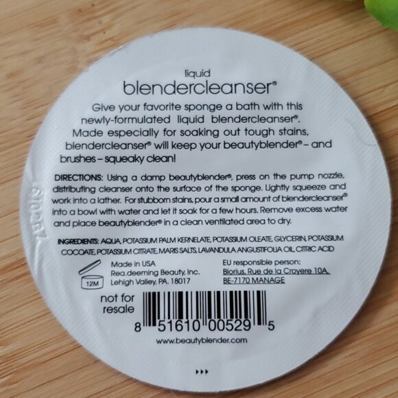 💚 FREE ADD-ON BEAUTYBLENDER "Liquid Blendcleanser" Best Seller Tool Cleanser - Picture 3 of 4